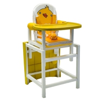 BABYS Стул-стол для кормления DUCKY Желтый